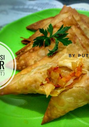 Foto resep Samosa Isi Sayur (Pangsit)