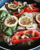 Moqueca de tilapia com castanhas