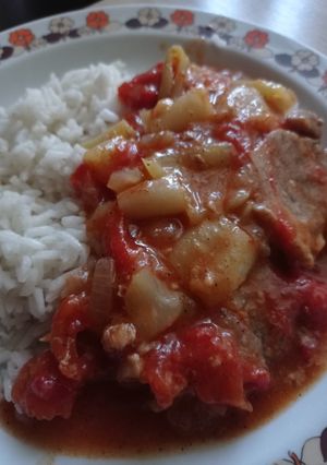 Lecsós szelet recept fotója