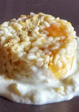 Foto principal de Risotto con calabaza y crema queso pecorino