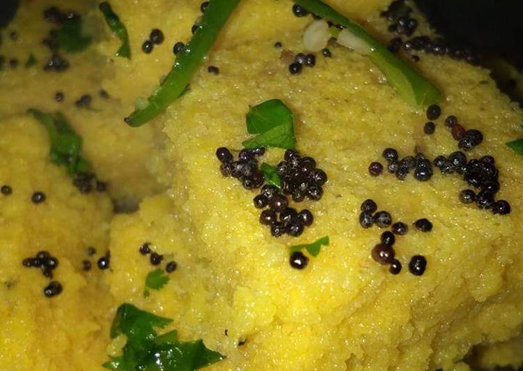 Recipe of Homemade Khaman dhokla