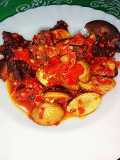 Foto resep Dendeng + Jengkol Sambal