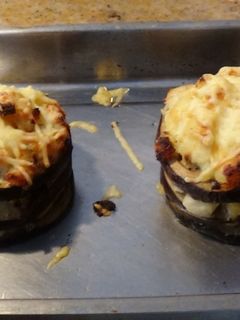 Una foto de Lasaña de berenjena y pollo