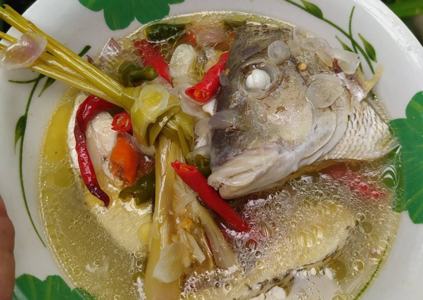 Sop ikan gutila/lencam