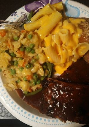 A picture of Potato Chip Casserole.