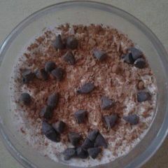 A picture of Chocolate mousse.