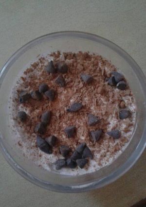 A picture of Chocolate mousse.