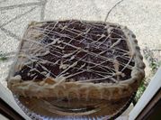 Una foto de chocotorta congelada