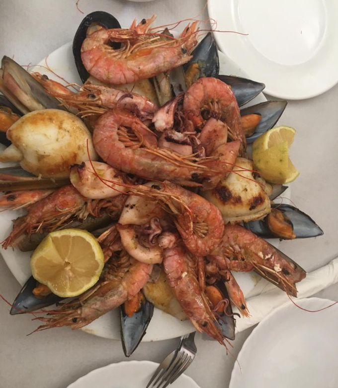 Mariscada Salsa Verde