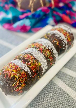 صورة لوصفة حلى فخم بدون فرن