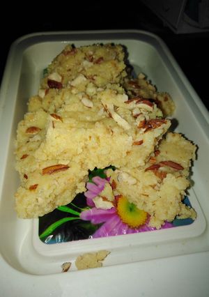 A picture of Rajasthani special sweet.