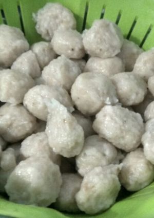Foto resep Pentol ayam jamur