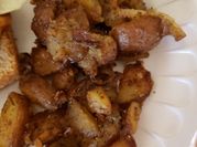 A picture of red skin potato