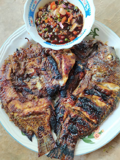 Foto resep Nila Bakar + Sambal Kecap
