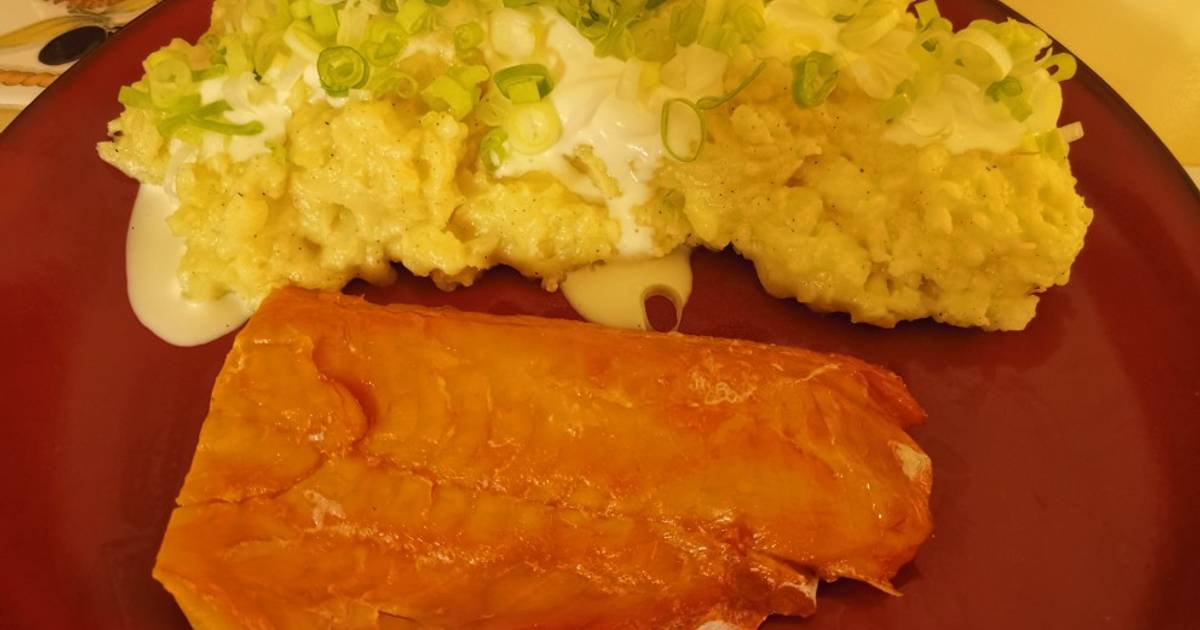 Haddock au Lait et Ecrasé de Pommes de Terre de Goldriever Cookpad