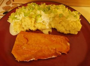 Une photo de Haddock au Lait et Ecrasé de Pommes de Terre