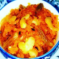 Gajar chutney A picture of Gajar chutney.