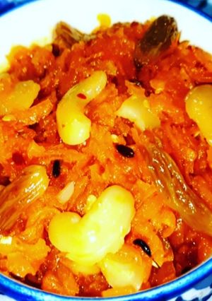 A picture of Gajar chutney.