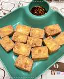 氣炸板豆腐