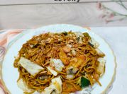 Gambar mie kuning basah goreng