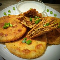 Kidney beans Kachori A picture of Kidney beans Kachori.