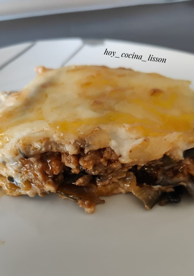 Una foto de Moussaka