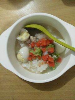 Foto resep Sup creamy telur puyuh mpasi
