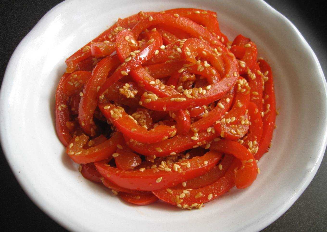 ‘Goma-ae’ Red Capsicum