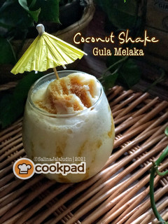 Gambar Coconut Shake Gula Melaka