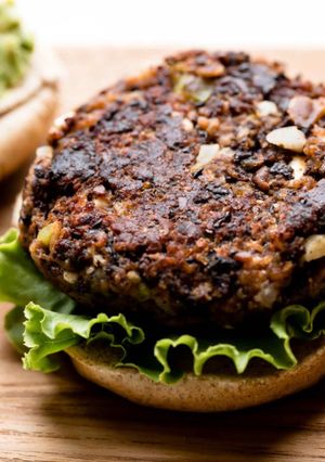 A picture of Blackbean Burgers.