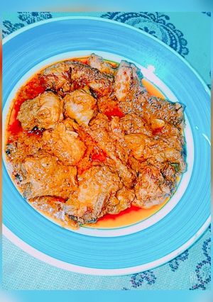 A picture of Chicken korma.