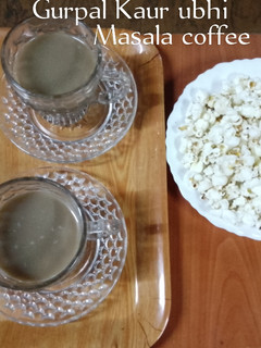 A picture of Masala coffee ☕.