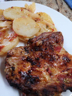 Una foto de Pollo deshuesado al horno