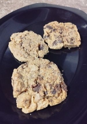 Una foto de Galleta de mantequilla de maní y chocolate