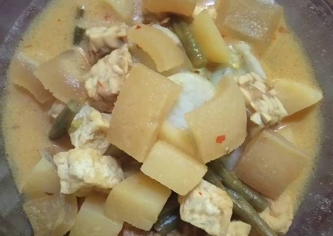 Resep Lontong Kupat Sayur Bumbu Ndeso Oleh Fitita Rahayu Cookpad