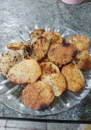 Una foto de Papas crispy al horno 😋