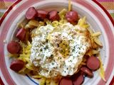 Papas fritas a caballo