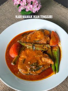 Gambar Kari Mamak Ikan Tenggiri