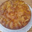 Torta de manzanas rojas y caramelo invertida🍎🤗