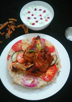 A picture of Arabic Maqlooba.