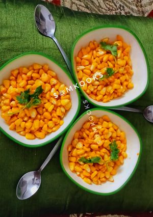 A picture of Masala Sweetcorns / Masala Corns.