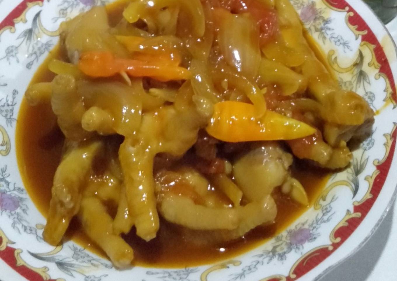 Ceker asam pedas