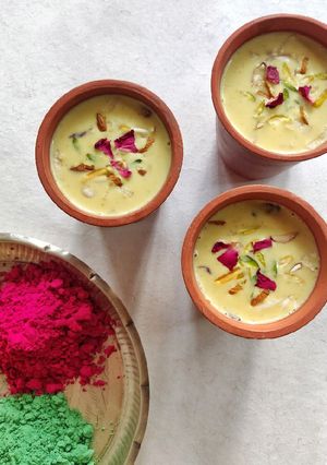 A picture of Thandai.