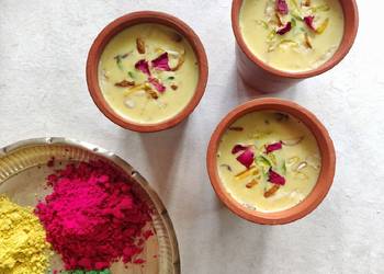 Easiest Way to Make Appetizing Thandai