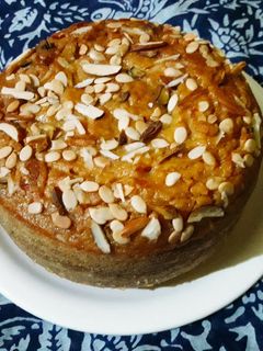 मैंगो सूजी केक (Mango suji cake recipe in Hindi) रेसिपी मुख्य फोटो