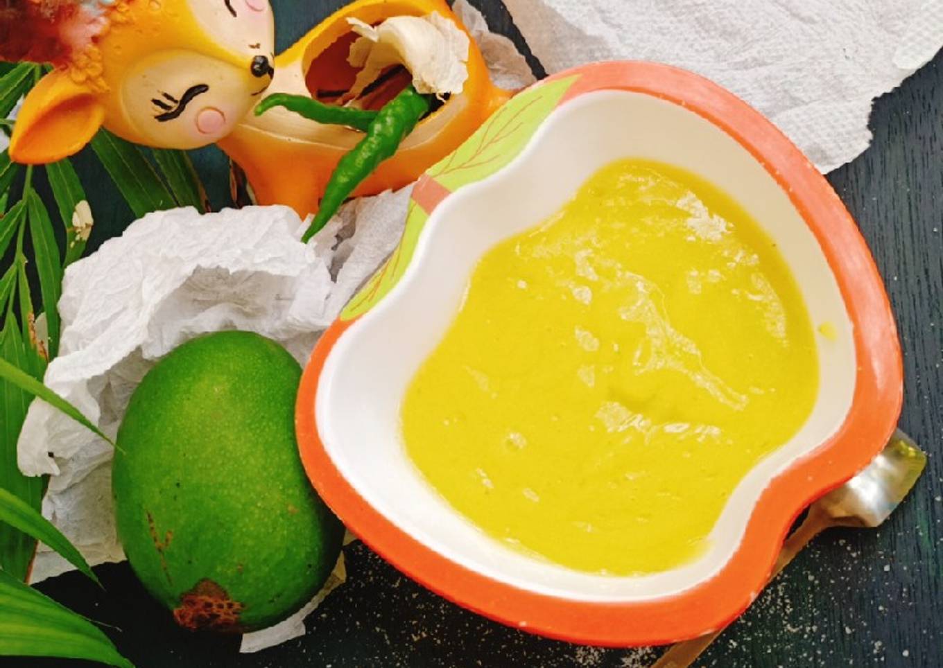 Raw mango chutney