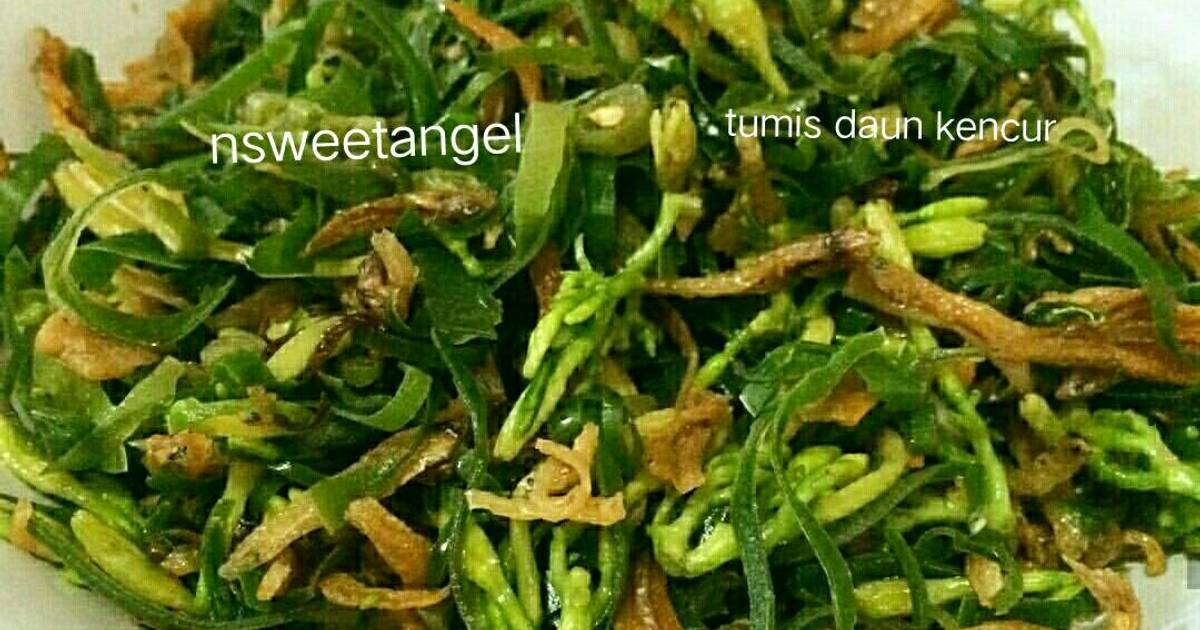 Resep Tumis daun kencur  oseng daun kencur  enakk oleh 