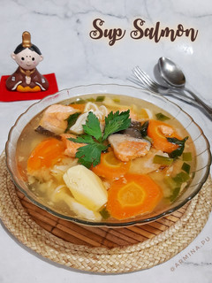 Foto resep Sup Salmon