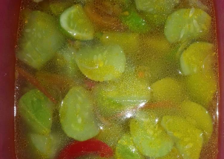 Resep Sayur timun ala ramadan, Sempurna