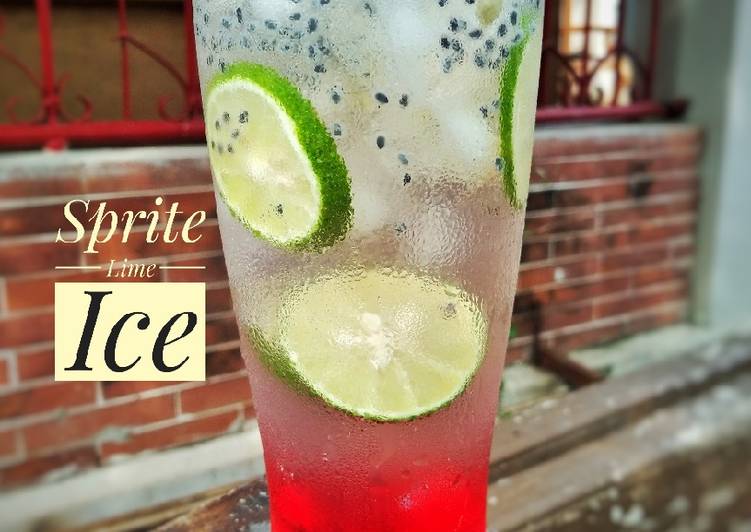 Resep Sprite Lime Ice yang Bikin Ngiler